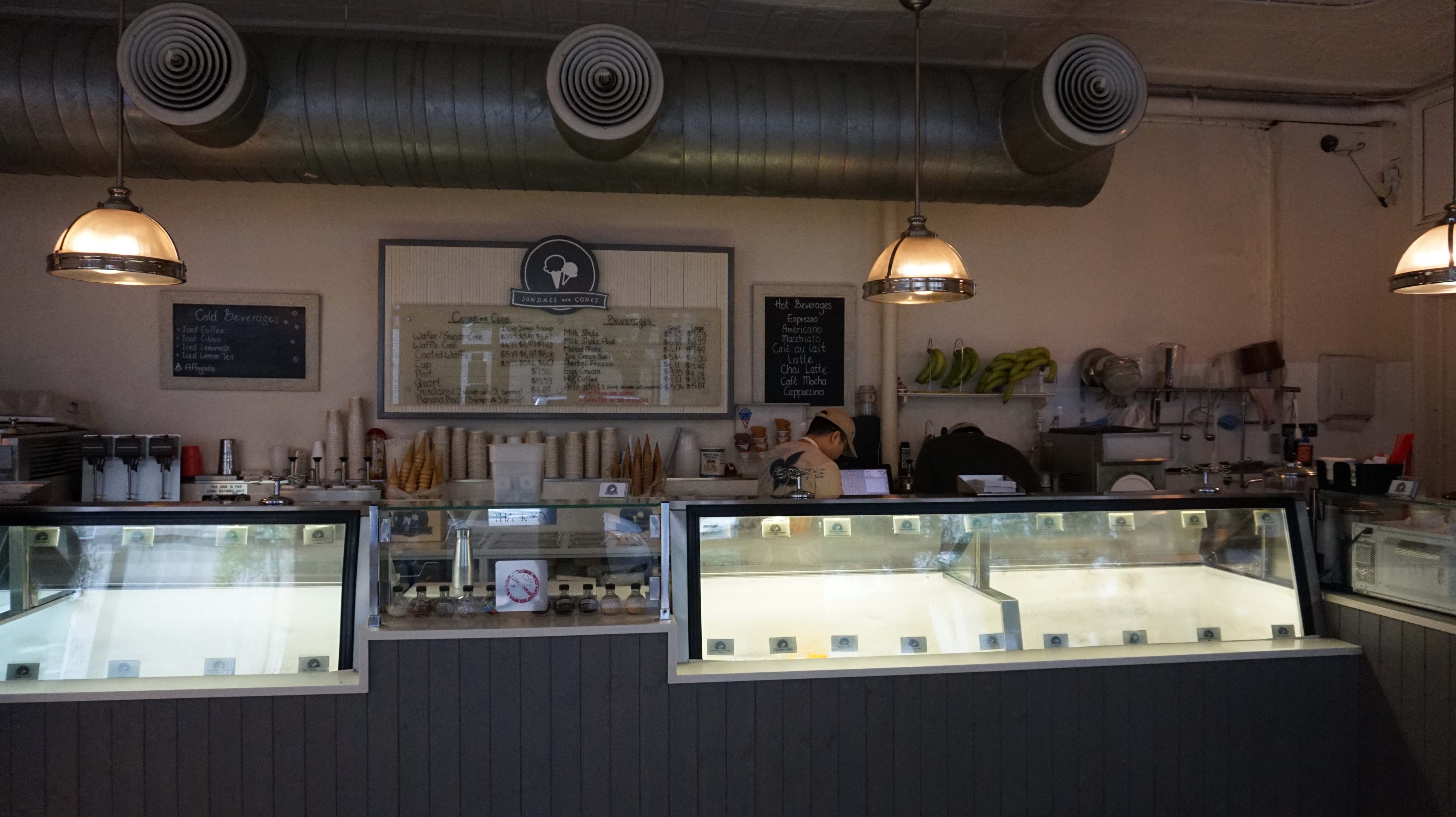 Review Sundaes and Cones is a rare good ice cream shop in Manhattan