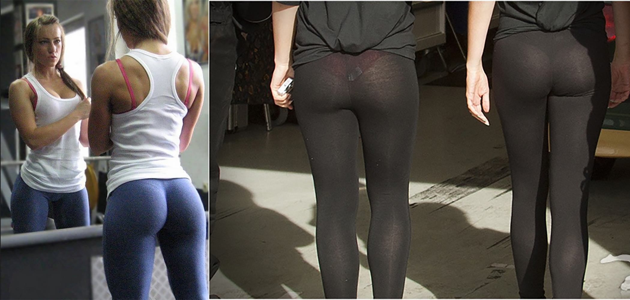 Leggings are obscene.