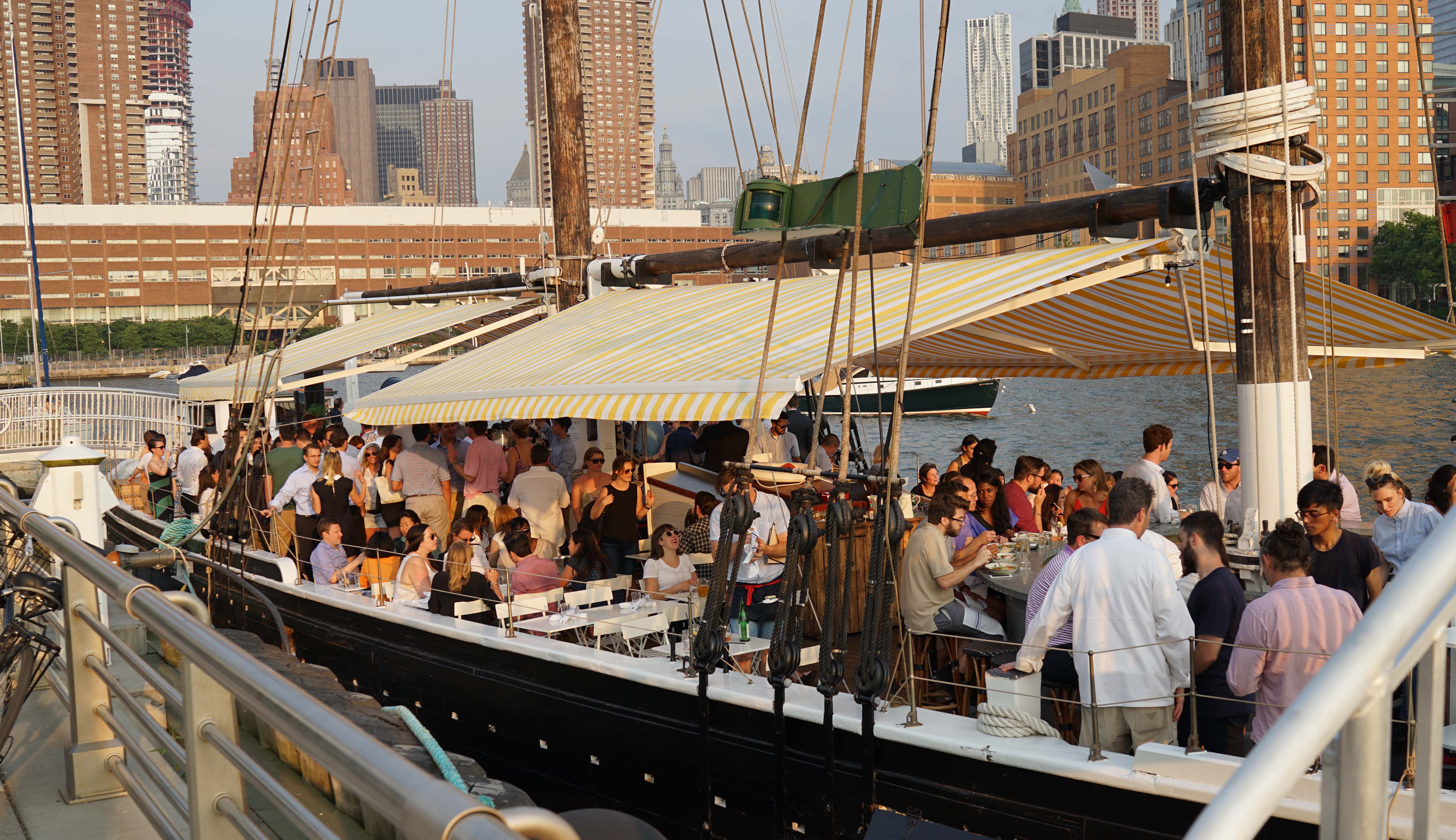 Images from Grand Banks oyster bar The Greer Journal