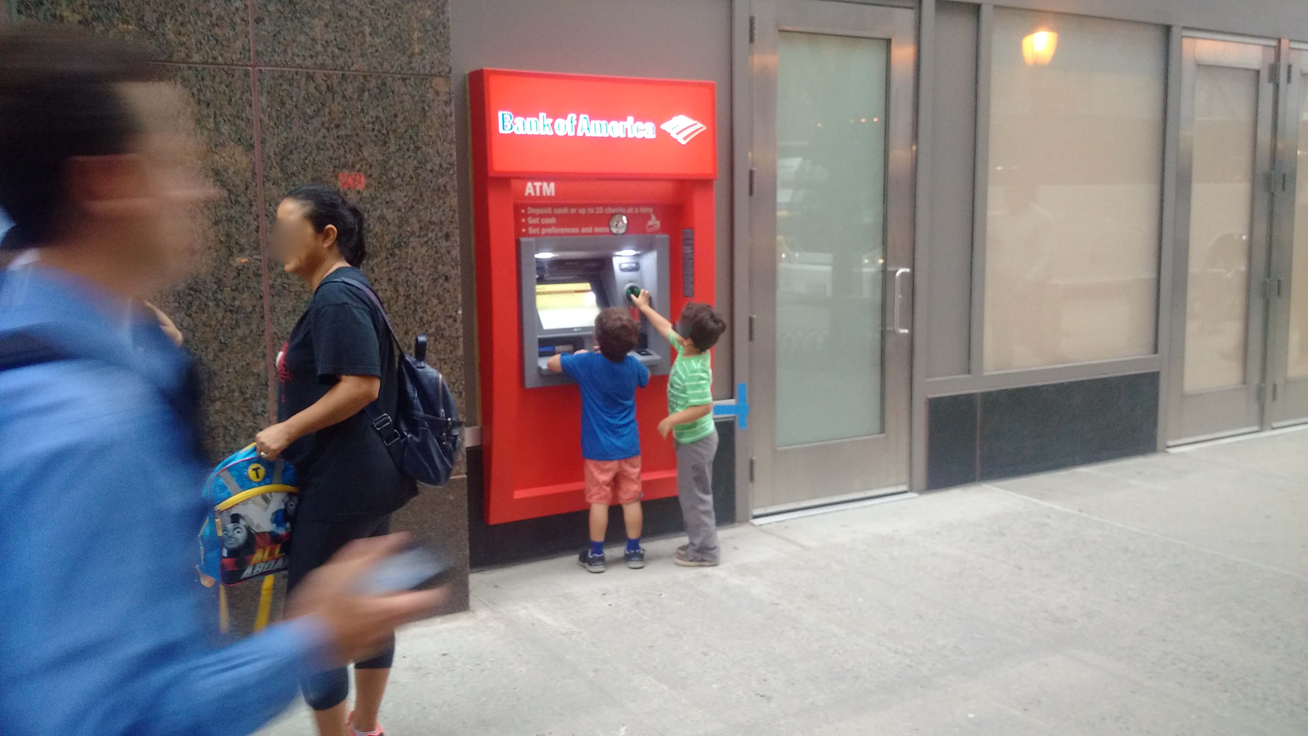 Bank Of America Atm Photos - rj8d9d1