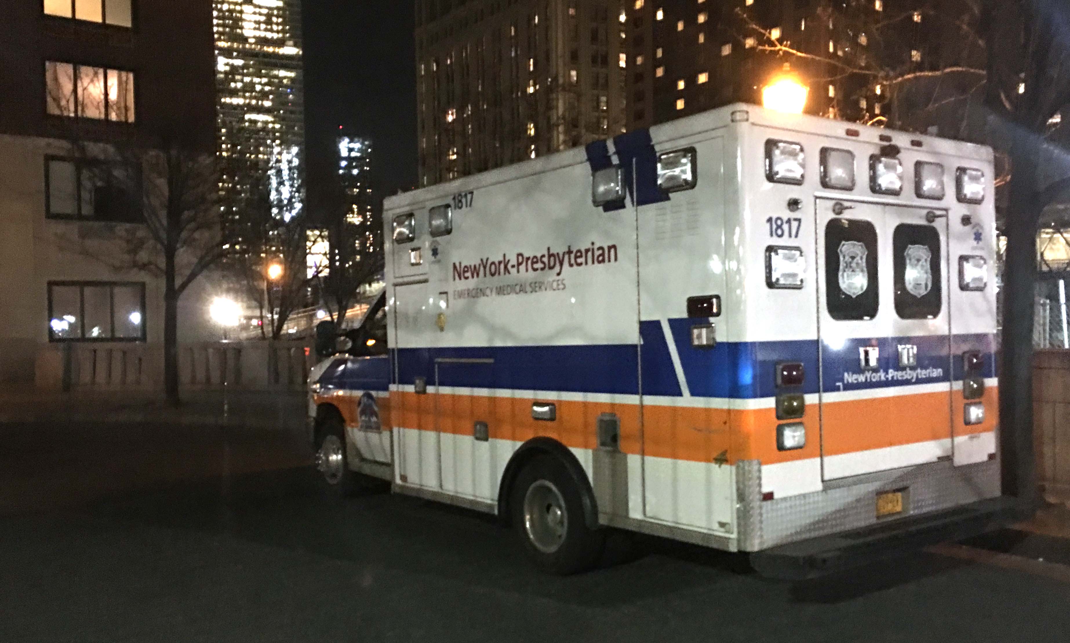 New York Presbyterian Hospital ambulance