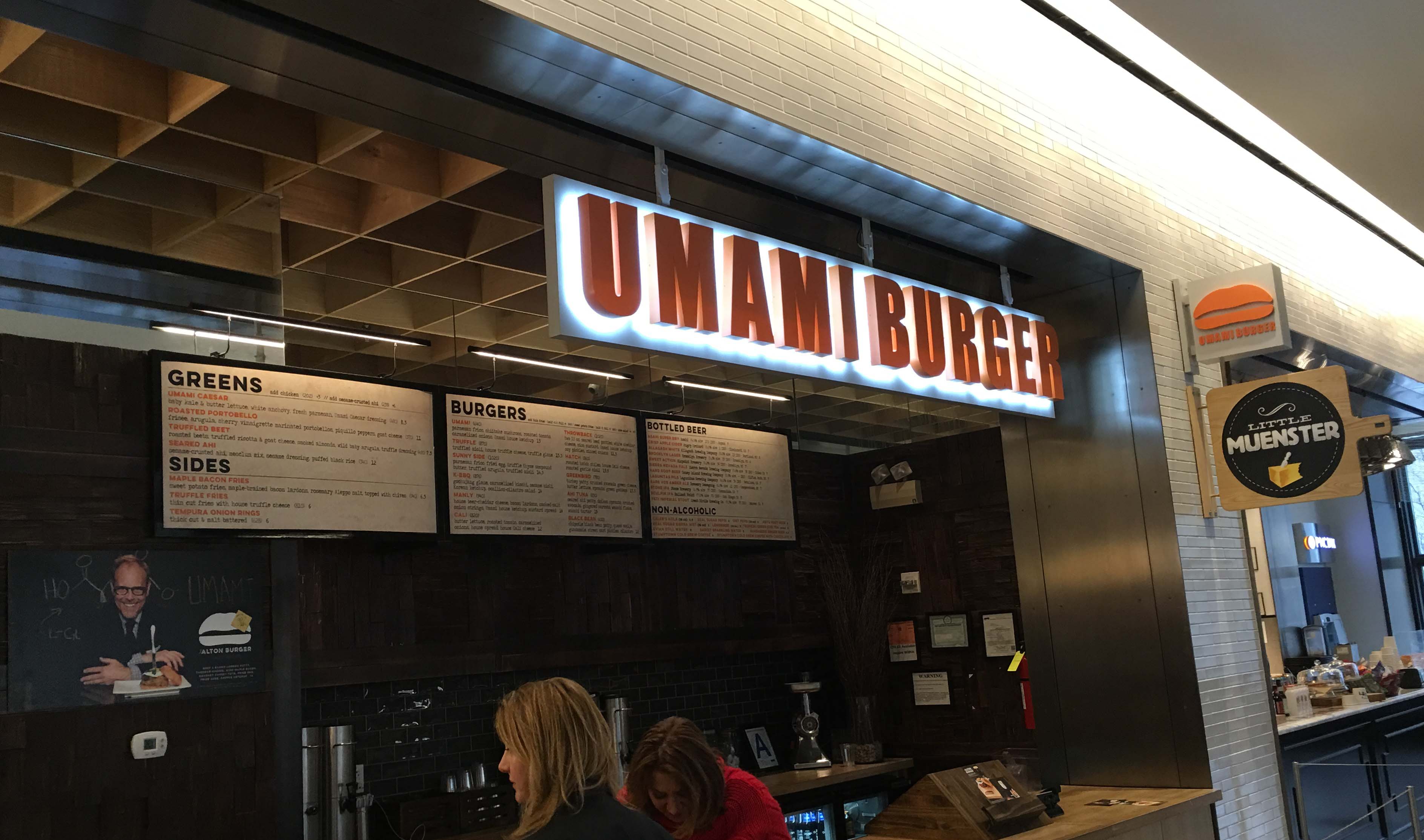 Umami burger sign