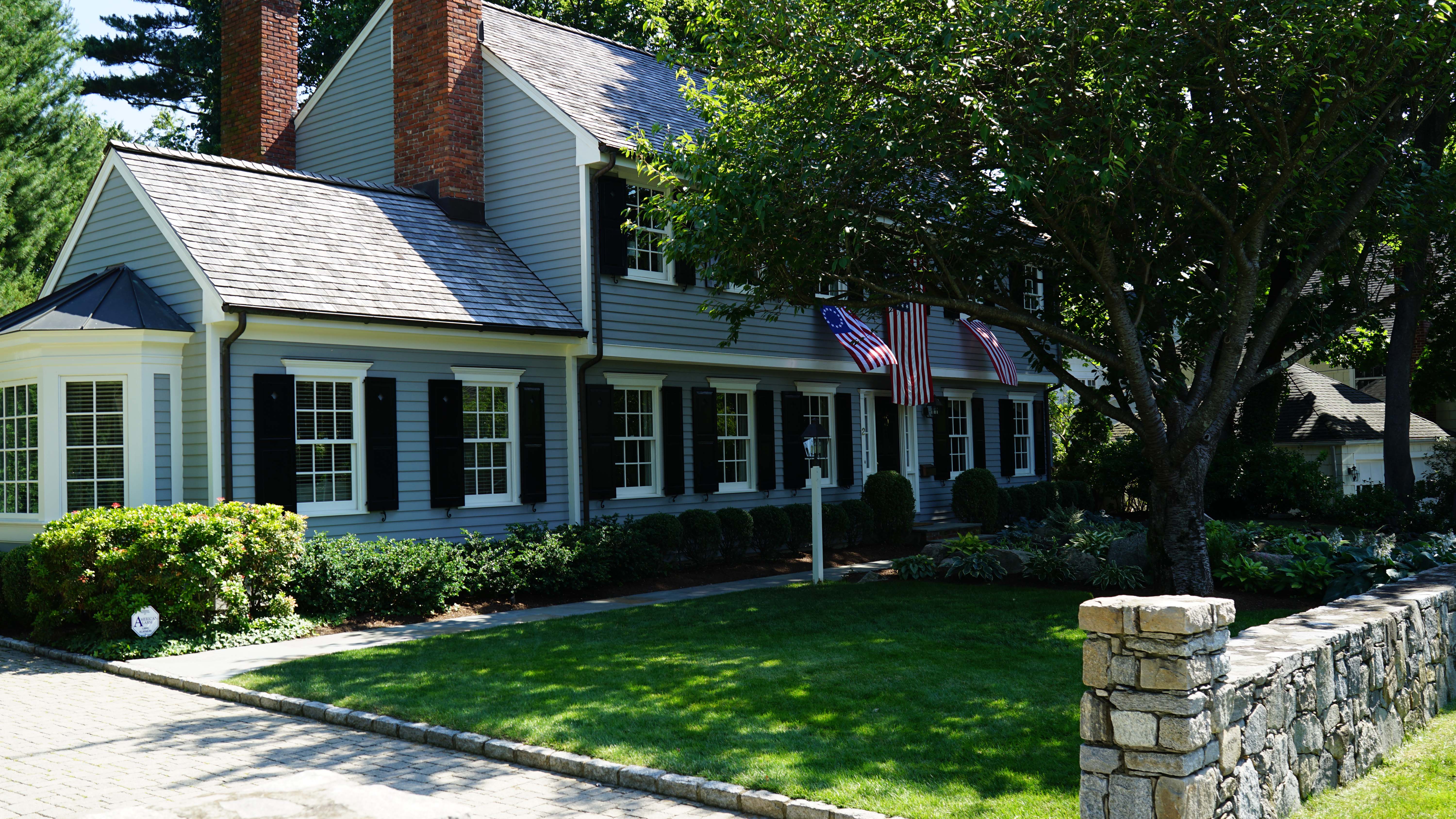 Patriotic homes in Old Greenwich The Greer Journal